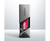 Axagon EEM2-UG2, USB-C 10Gbps - M.2 NVMe SSD metalowy box - 1353421 - zdjęcie 2
